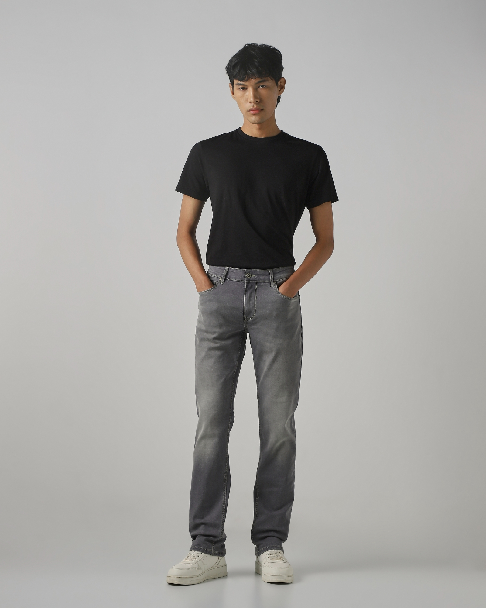 Grey Super Slim Fit Originals Jeans
