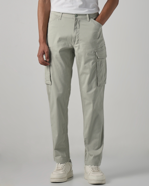 Sage Slim Fit Cotton Cargo