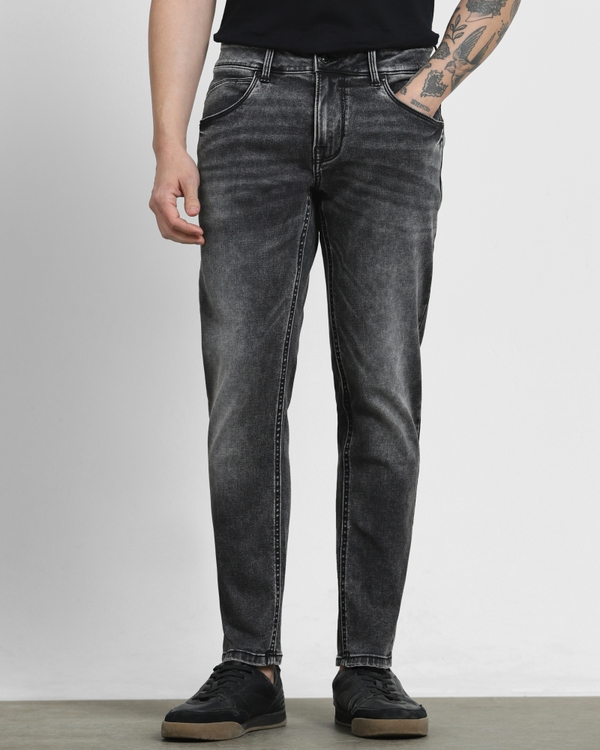 Charcoal Ankle Length Jeans